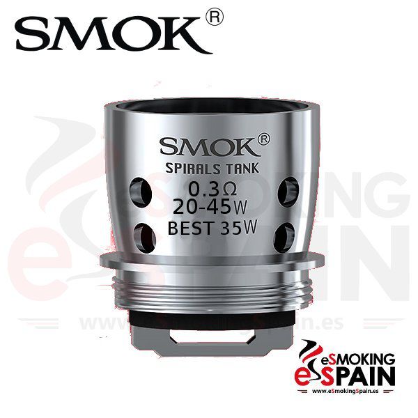 Resistencia Smok Spirals Tank (0.3OHM) (Smok004)